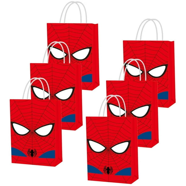 10 Childrens GIRLS Superhero Boxes ~ Picnic Carry Meal Box ~ Birthday Party Bag